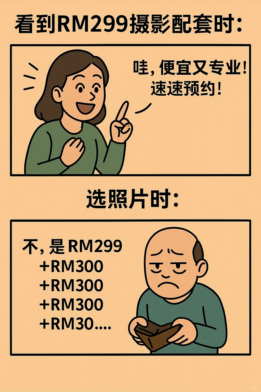 🇲🇾RM299 中国全套拍摄服务｜背后的套路