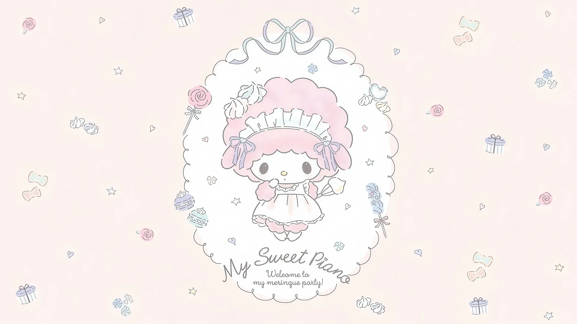 𝐒𝐡𝐚𝐫𝐚｜iPad壁纸🧁｜美乐蒂