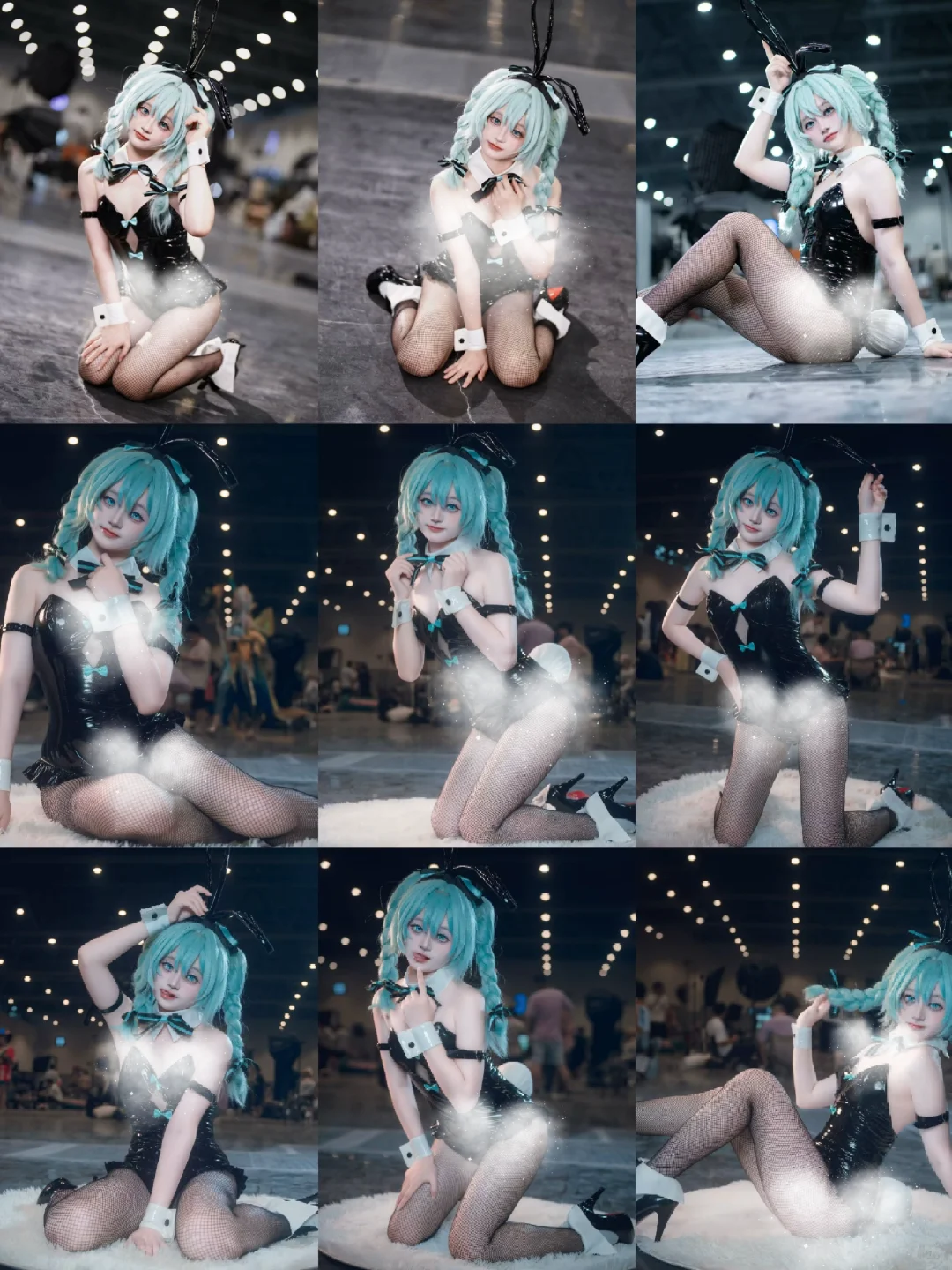 初音可爱的兔女郎动作参考