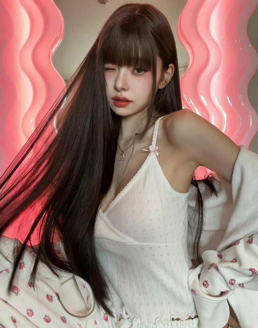 猫系美女第6弹，韩国美妆穿搭博主宋智雅