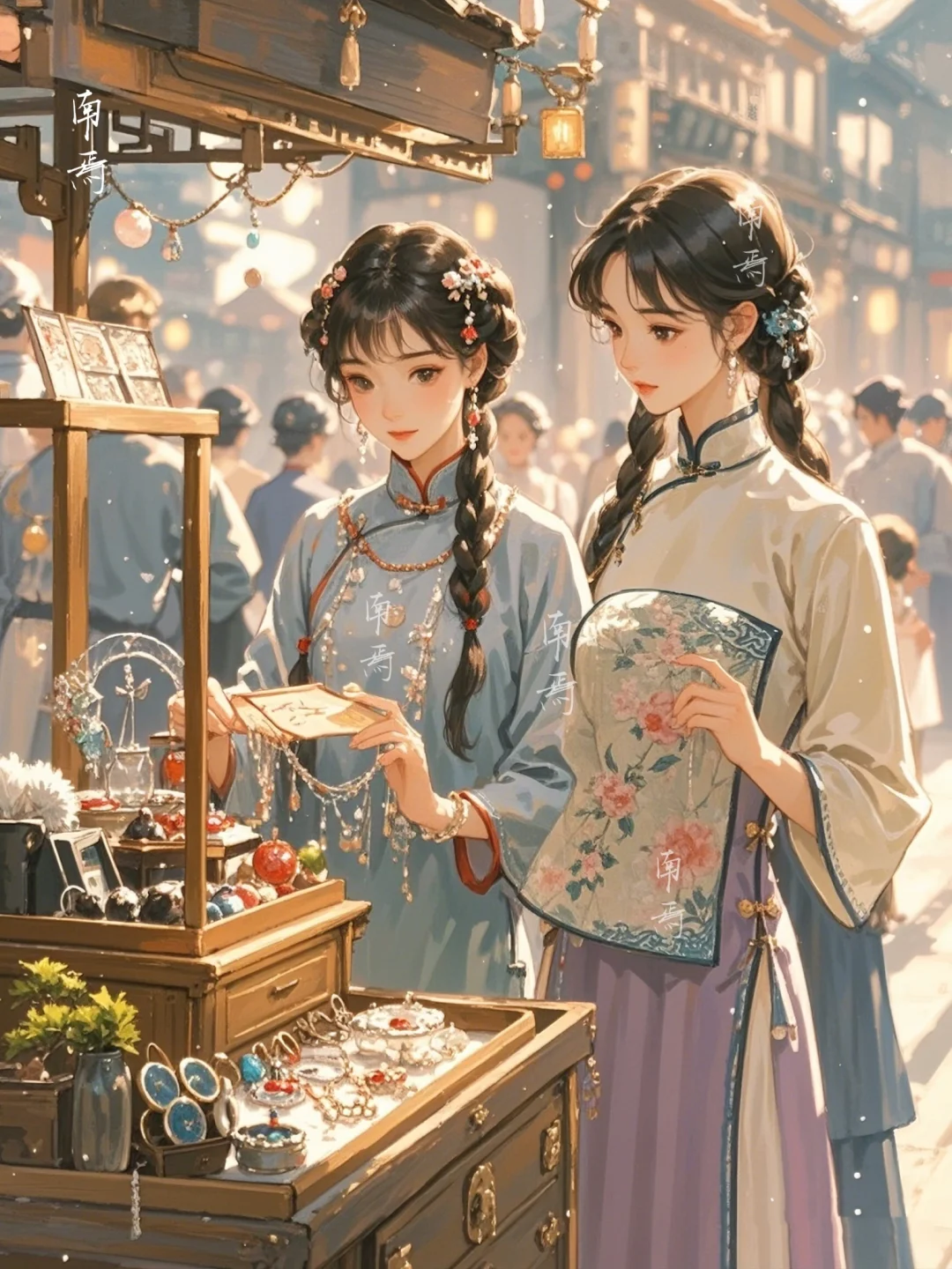 何年何月何时节，今夕与友游人间