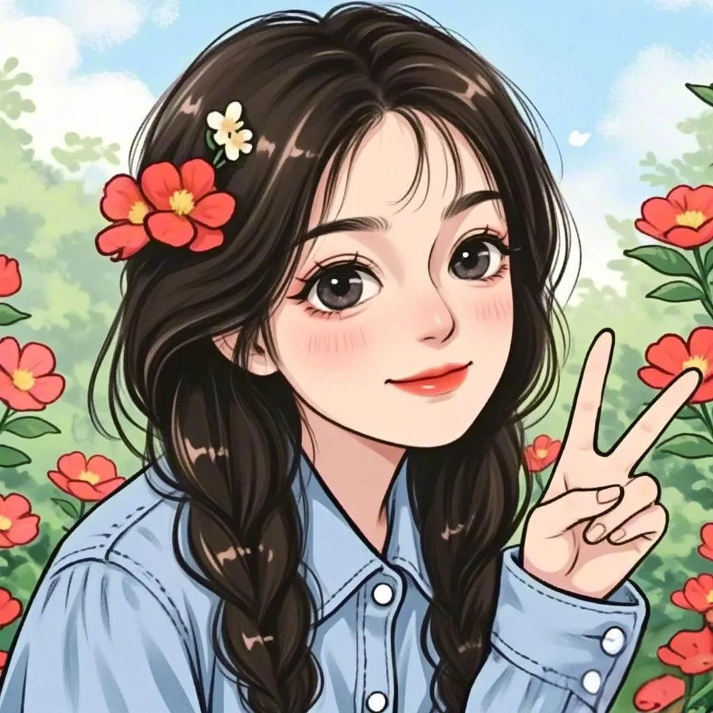 娇艳的女生，太美了