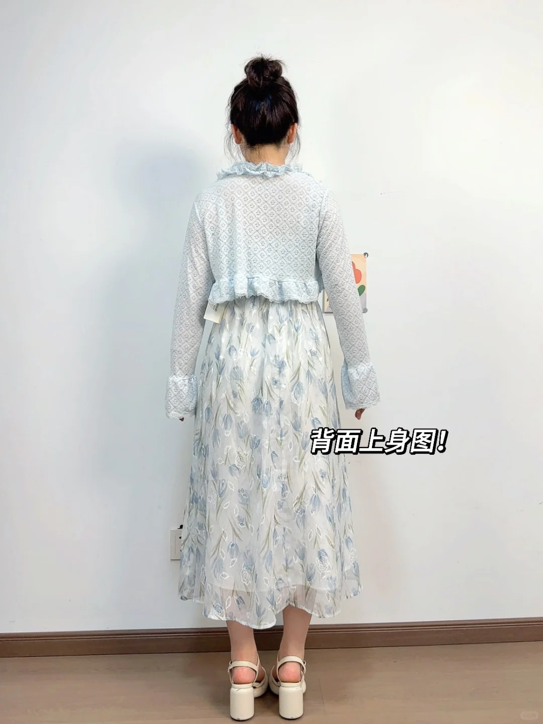 158/110斤 真实测评！碎花吊带裙详细测评！