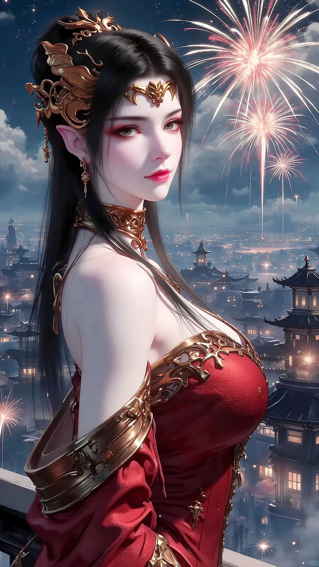 女神壁纸｜美杜莎斗破苍穹手机高清动漫壁纸