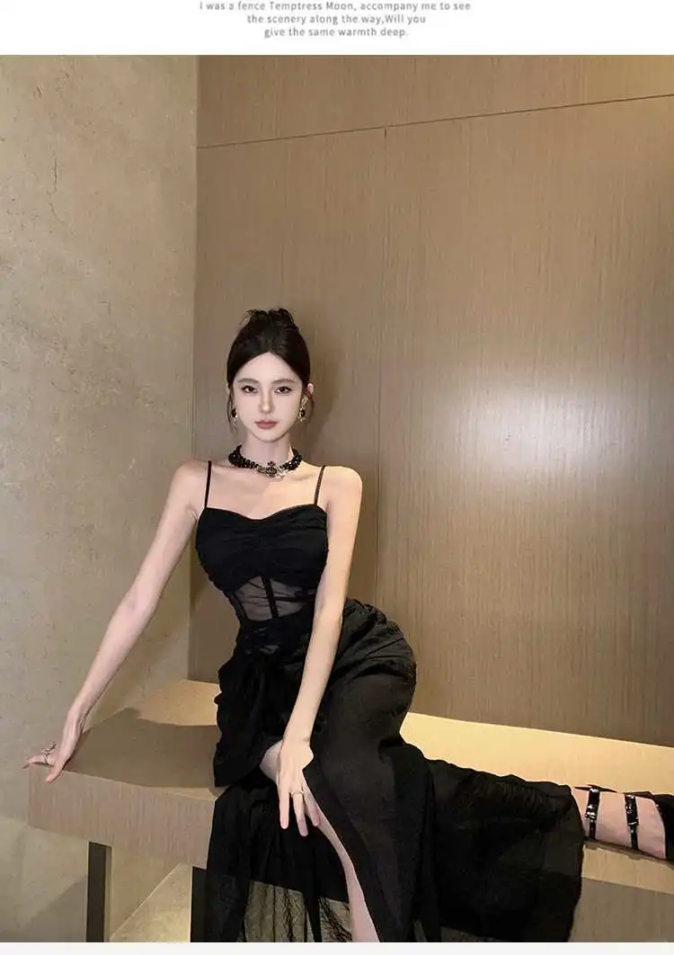 👗法式性感吊带裙，春夏必备！✨