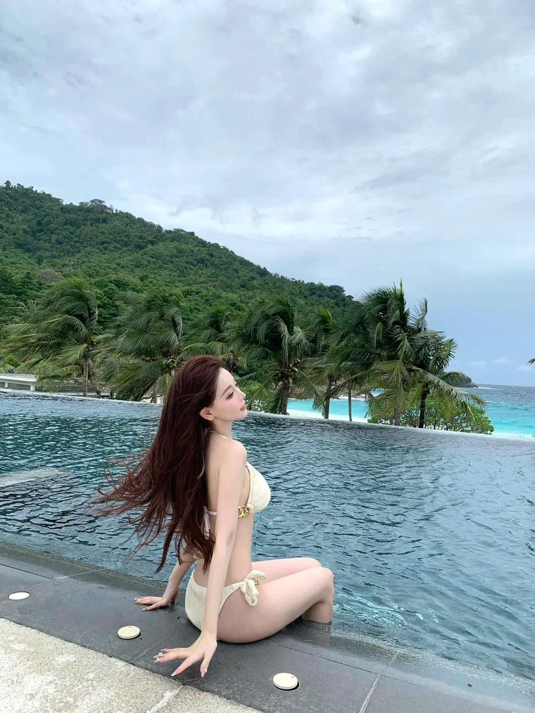 这个海岛真的太适合拍照了🌴