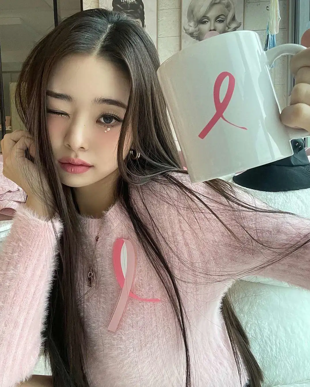 猫系美女第6弹，韩国美妆穿搭博主宋智雅