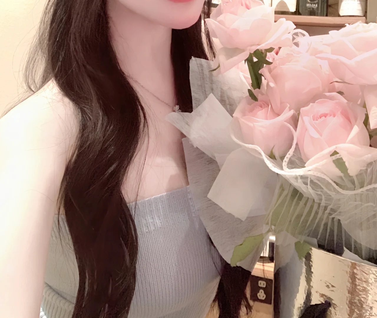 御姐也爱花