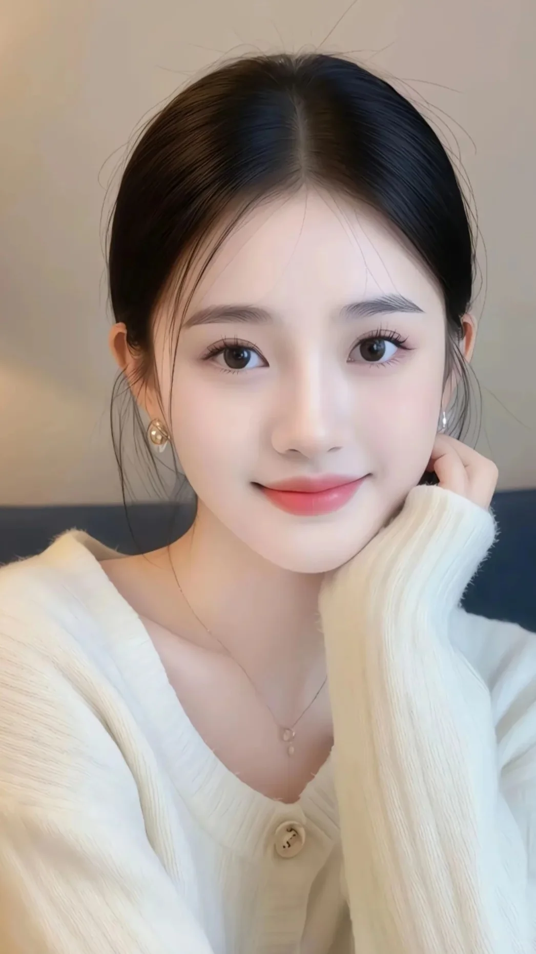 会微笑的女生，一眼沦陷🥰