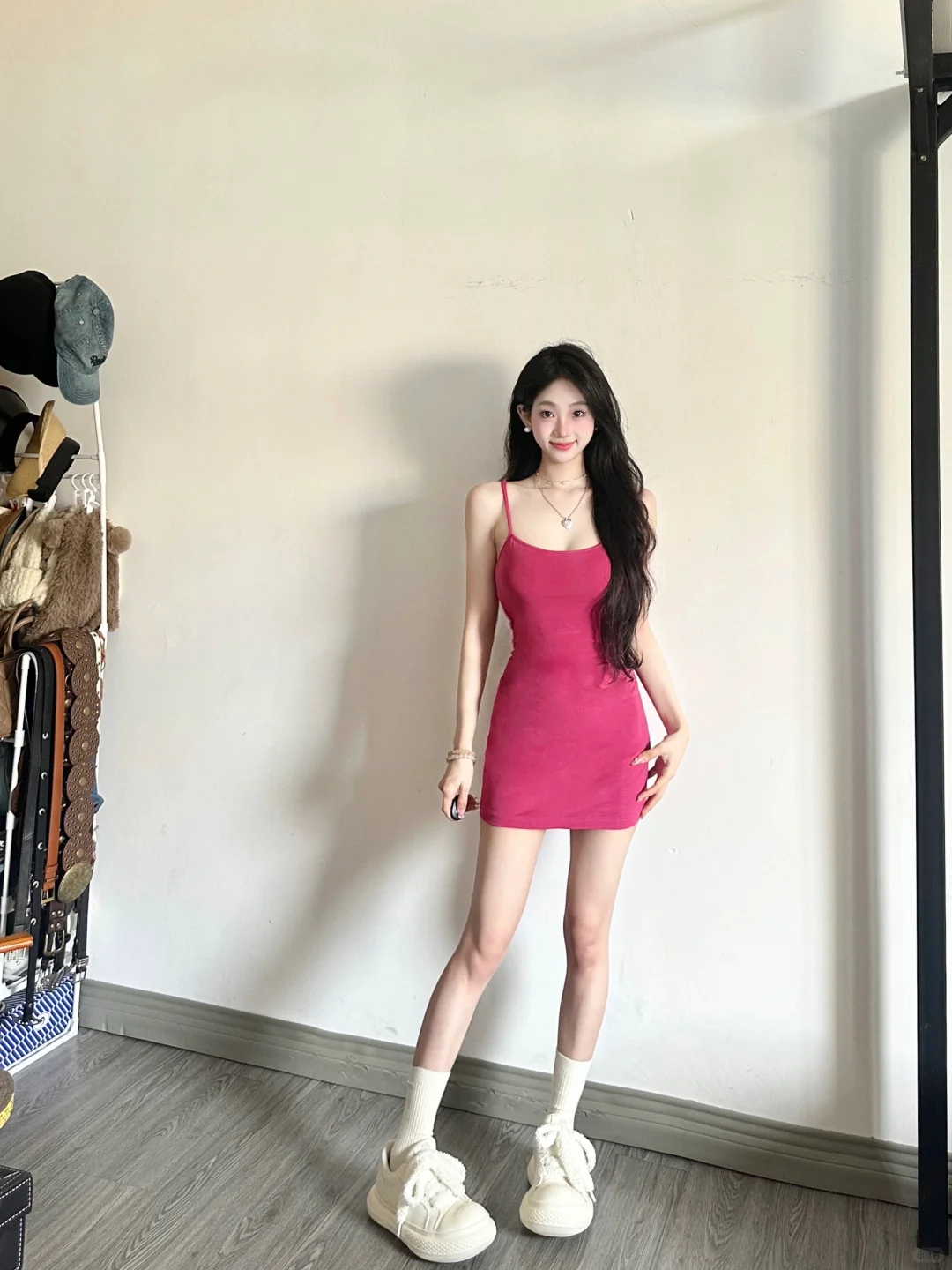 适合夏天的辣妹吊带裙！
