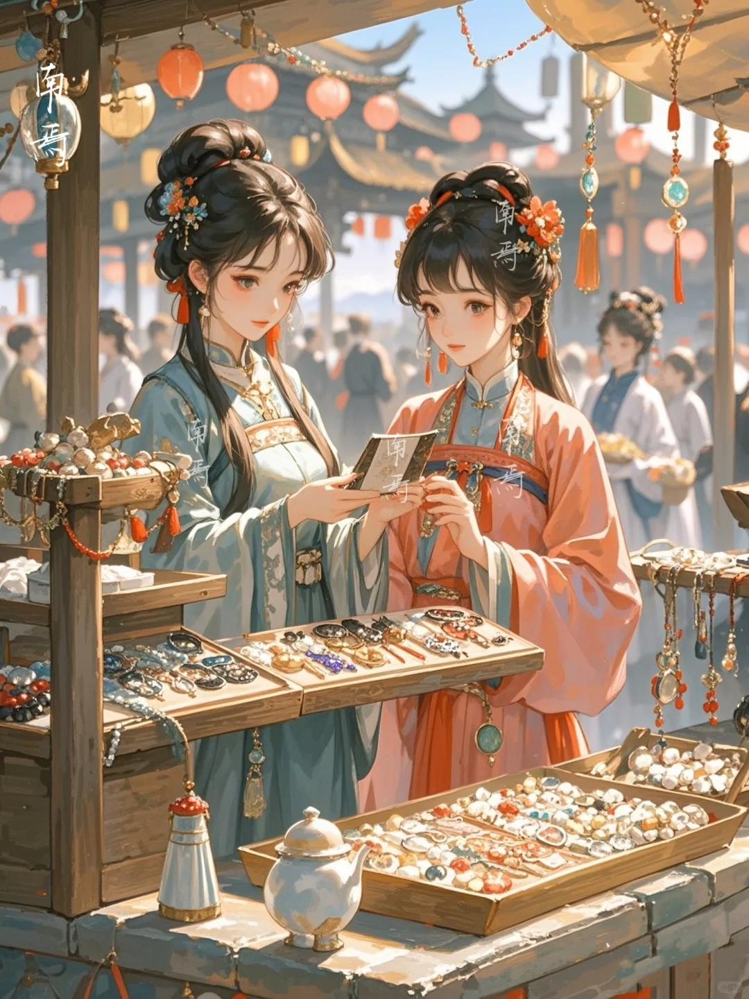 何年何月何时节，今夕与友游人间