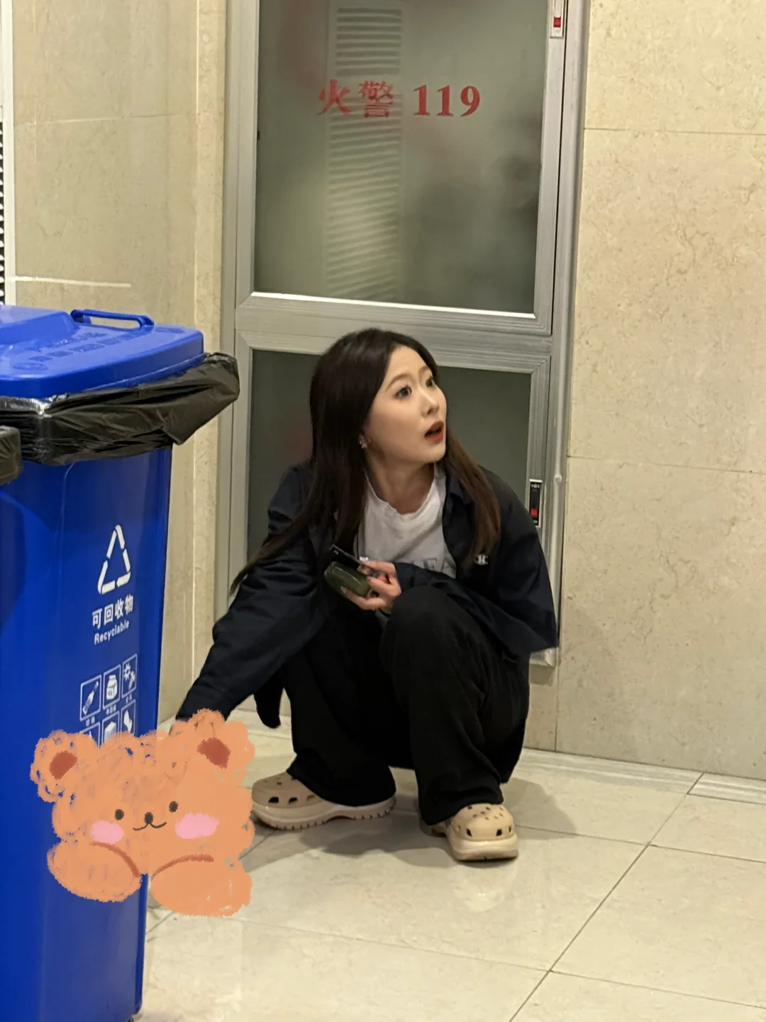 偷拍女同事起号第一天