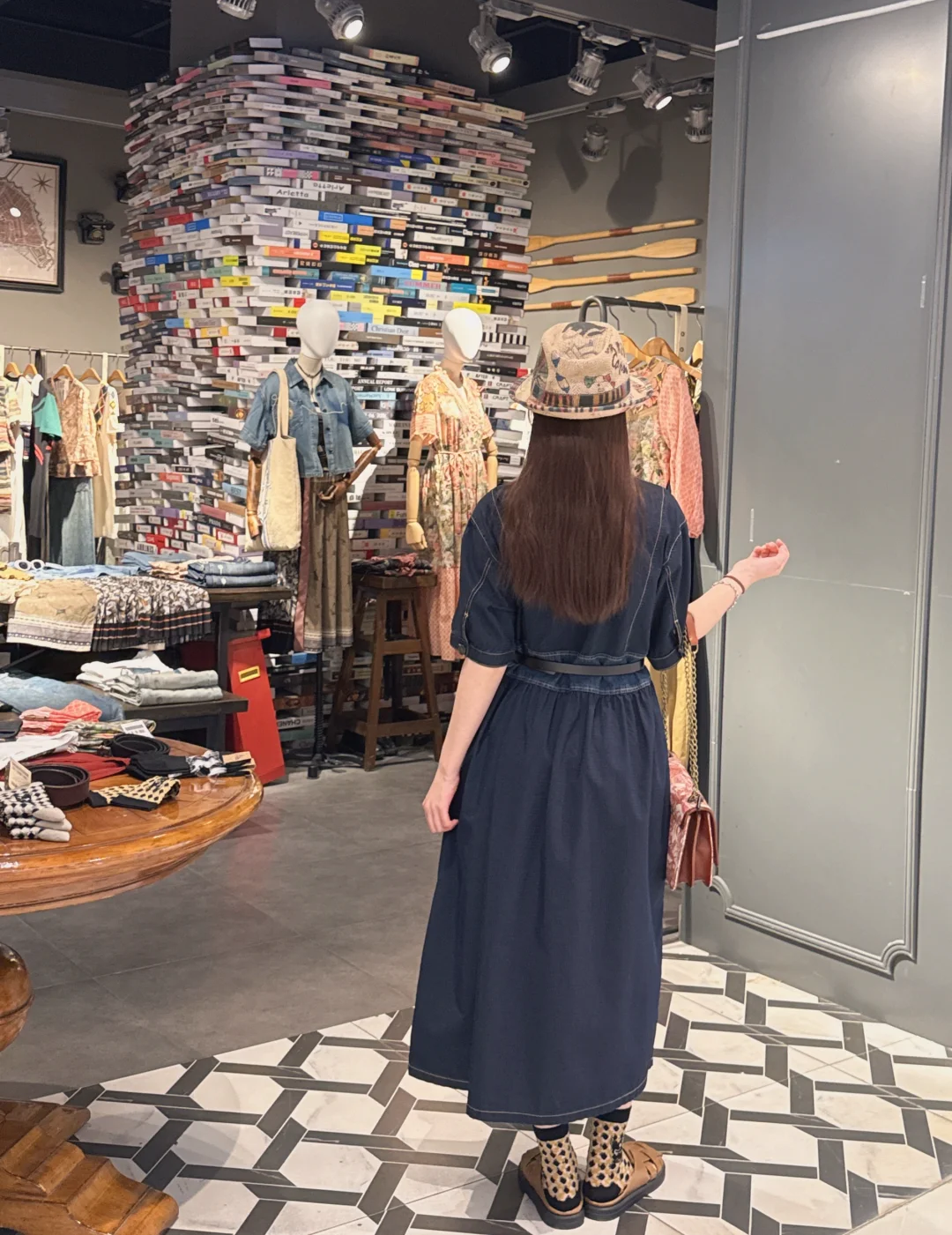 喜欢复古感穿搭ootd