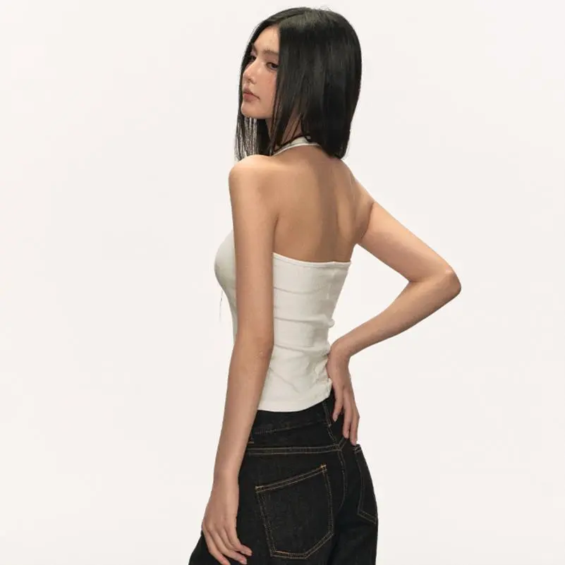 anna aneae美式复古吊带背心女夏