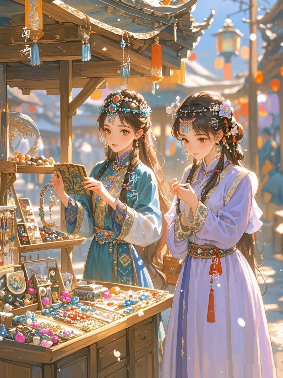 何年何月何时节，今夕与友游人间