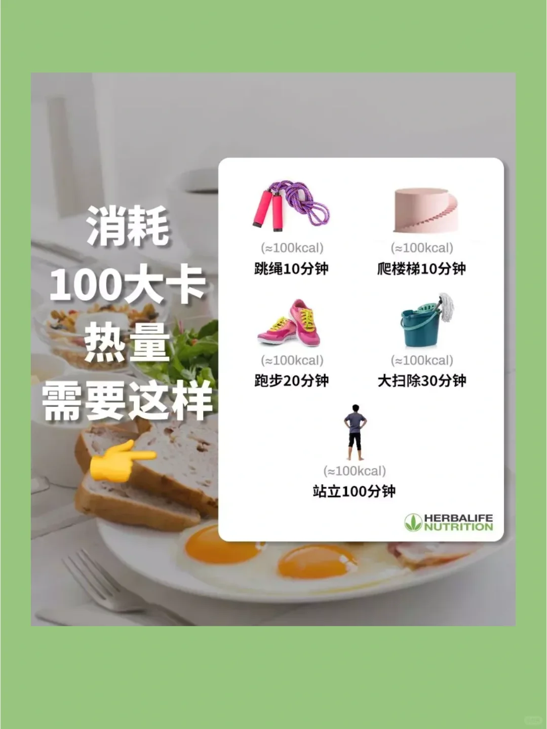 100大卡的食物，到底长啥样 ？