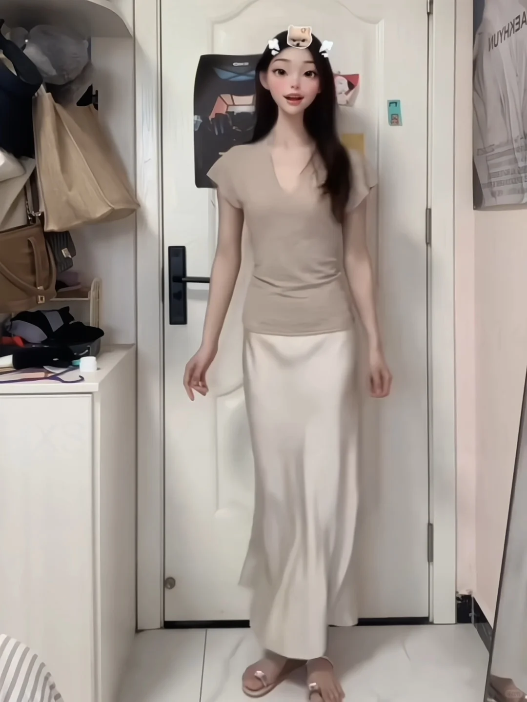 60💰高级感满满的缎面鱼尾裙好美好气质