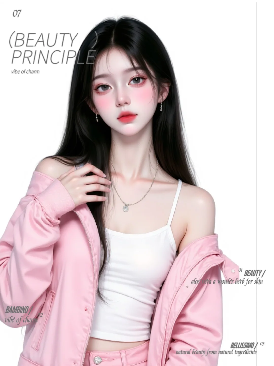 WeChat ｜ 粉色初恋女头像