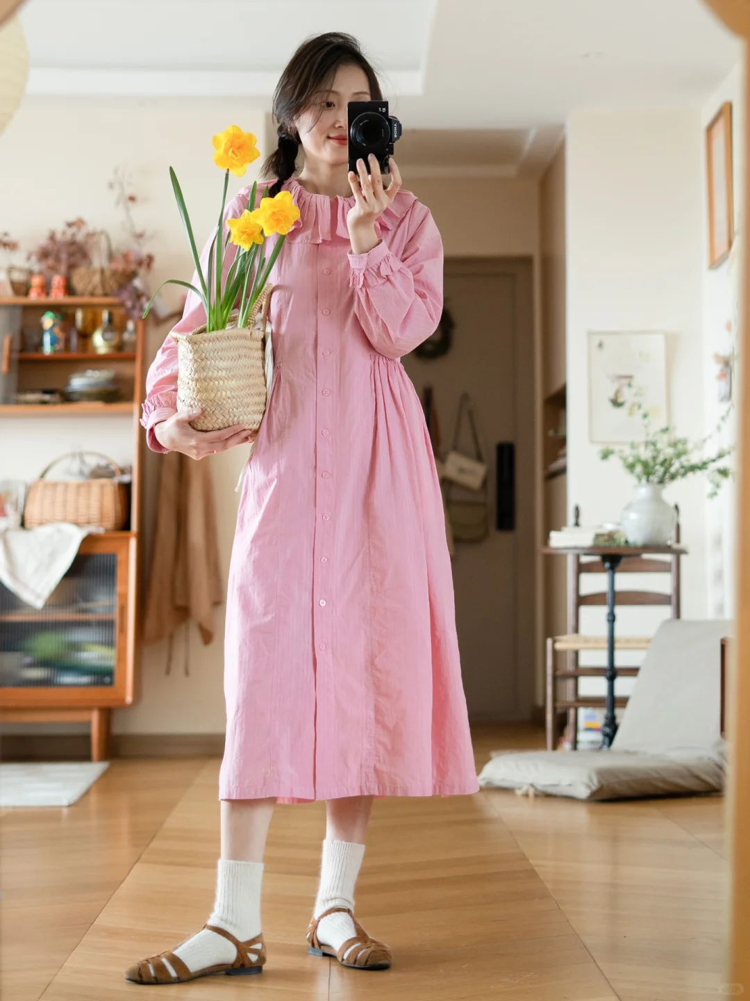 女孩子都如同洋水仙般明媚