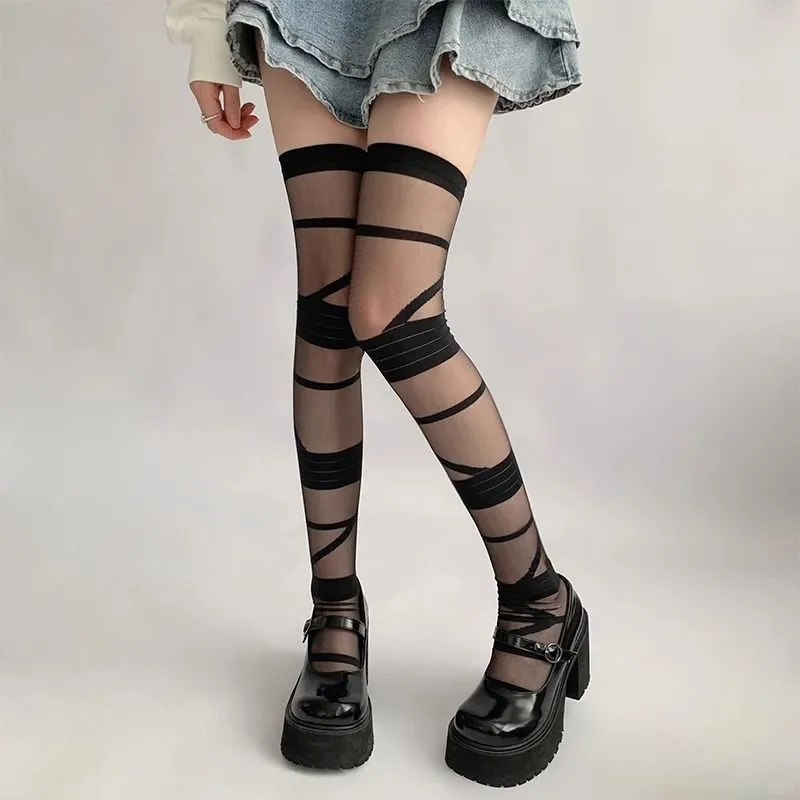 白丝控必备🧦纯欲长筒袜