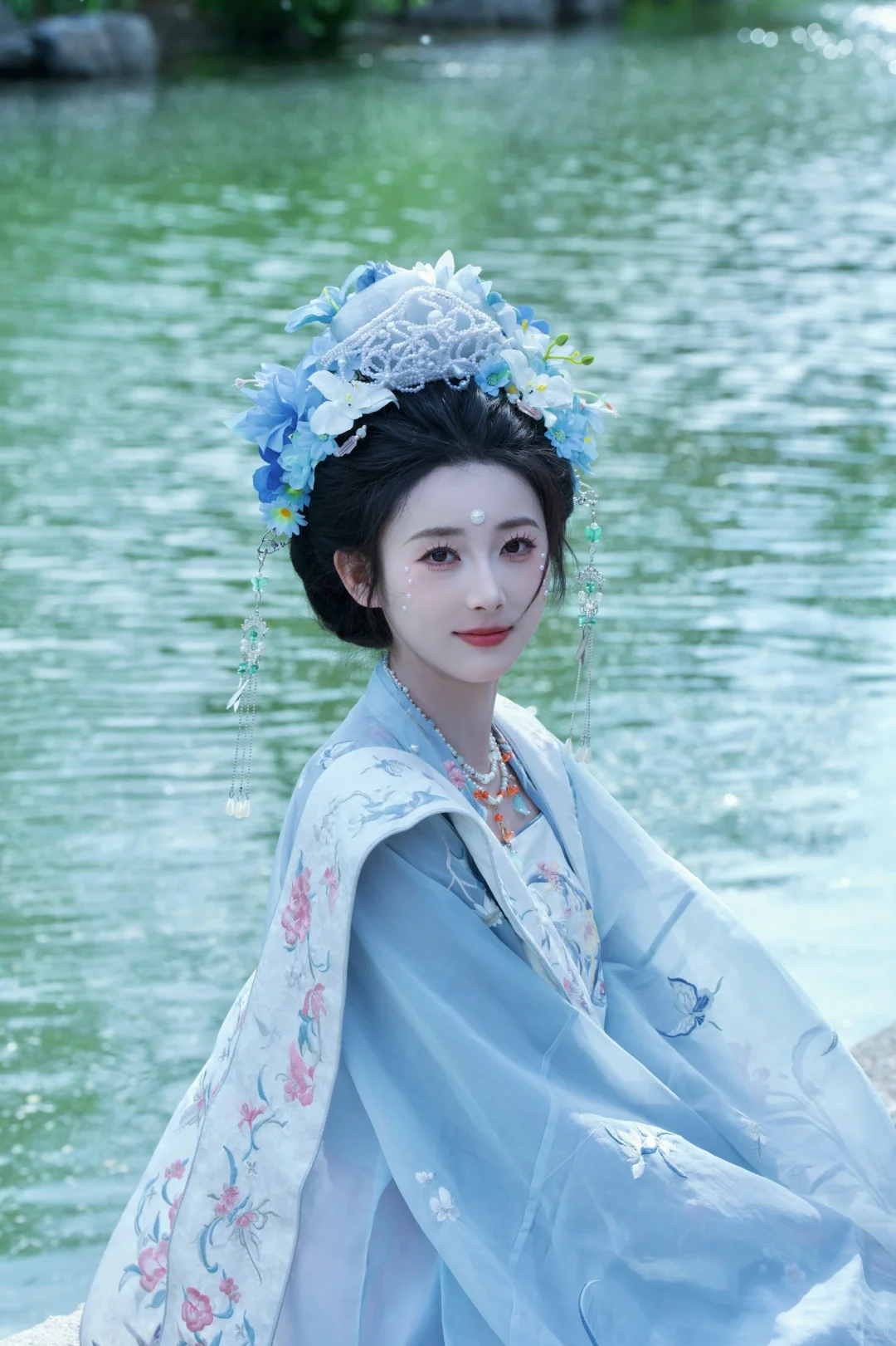 以花为冠 以珠为语