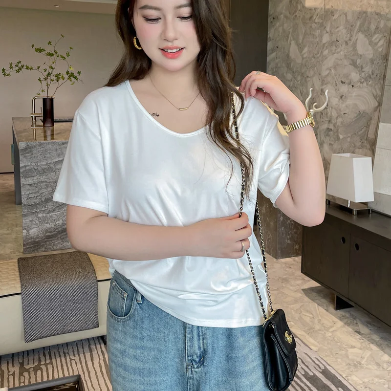 夏季通勤👚大码气质上衣