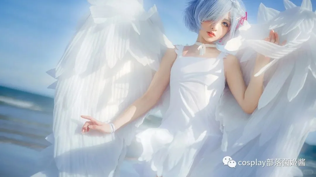 cos：二次元cos大赏天使蕾姆