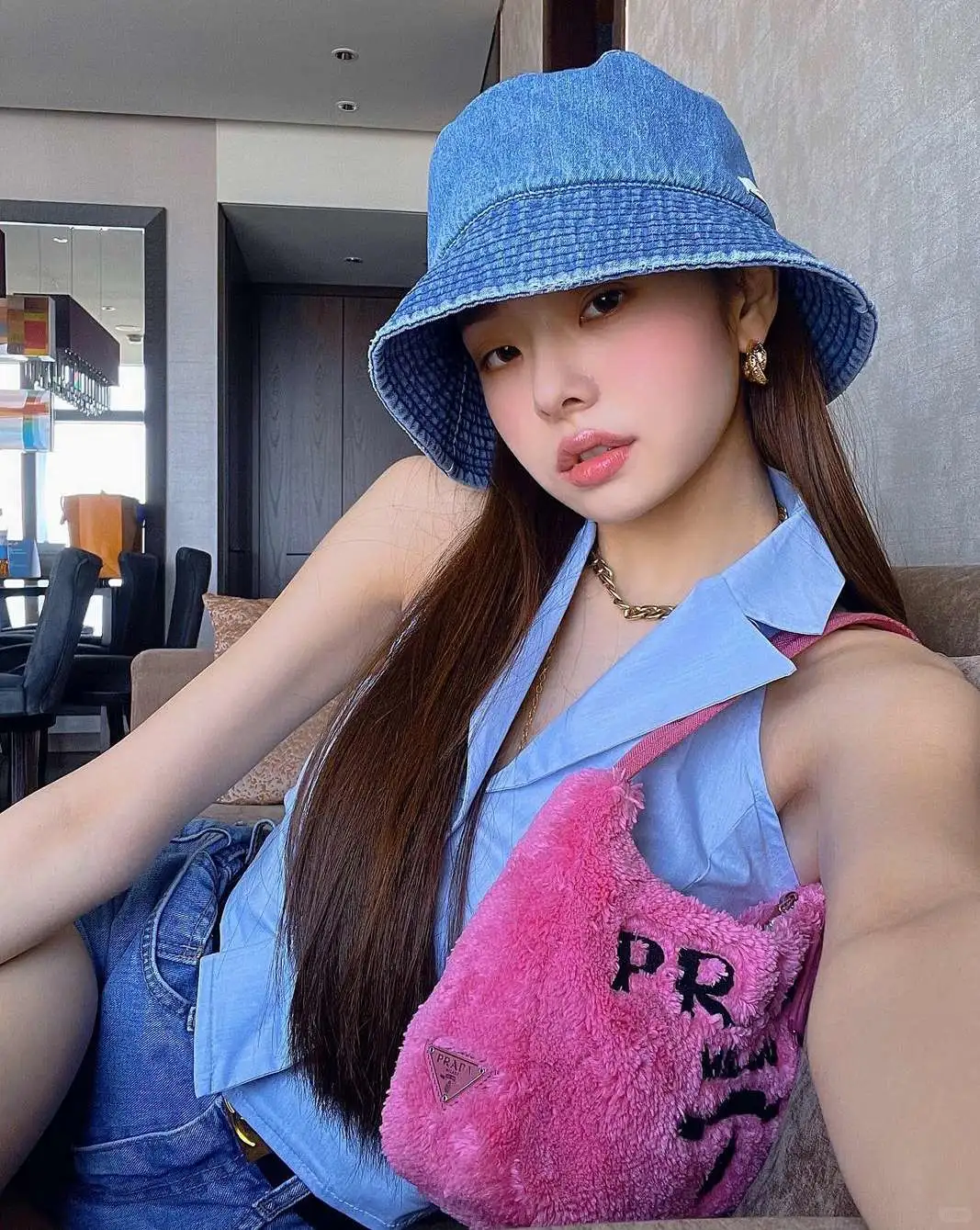 猫系美女第6弹，韩国美妆穿搭博主宋智雅