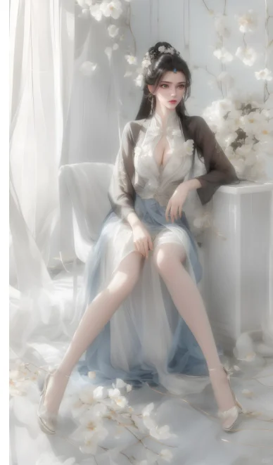 《仙逆》李慕婉。云想衣裳花想容。