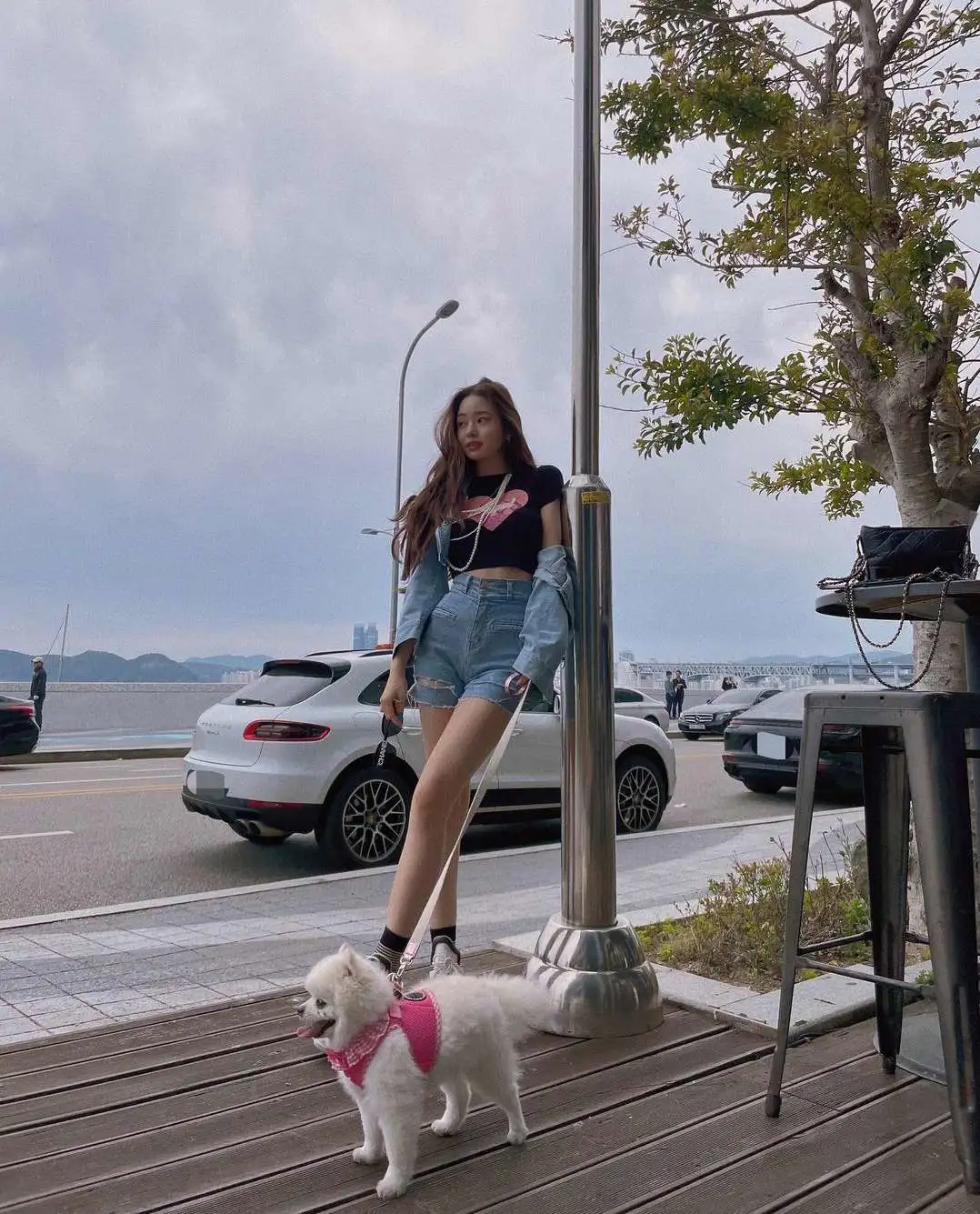 猫系美女第6弹，韩国美妆穿搭博主宋智雅