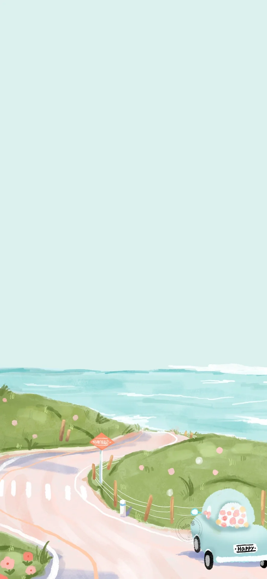 壁纸|夏日海边壁纸套图