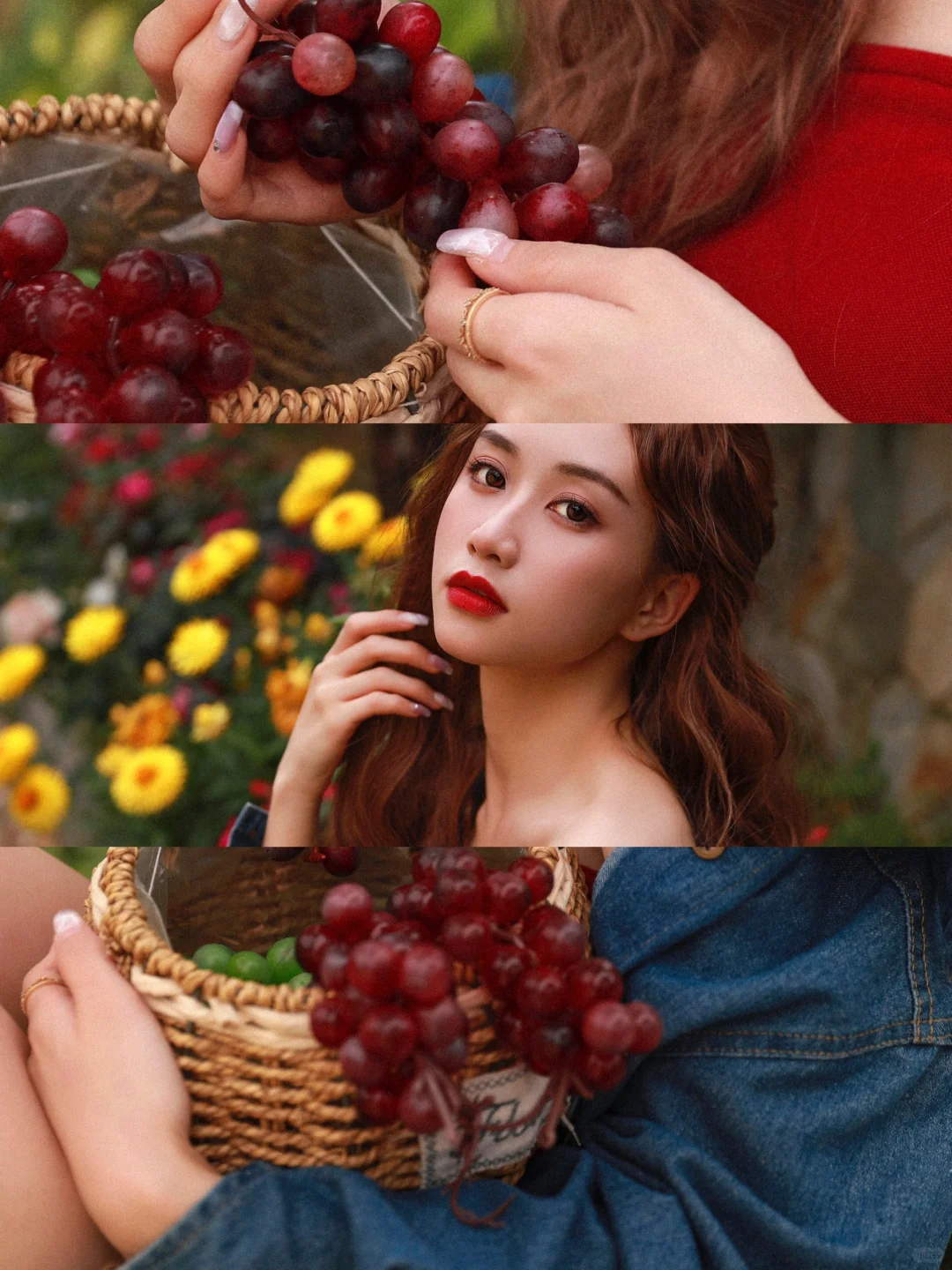 少女复古写真集🍇🍇✨每张片子都有一句诗✨