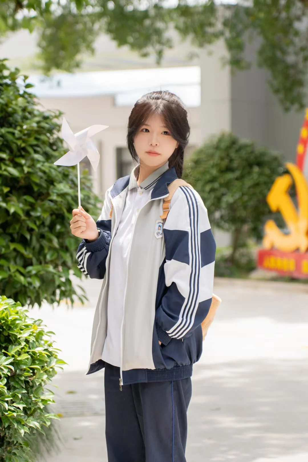 高马尾是青春的代表作☀️