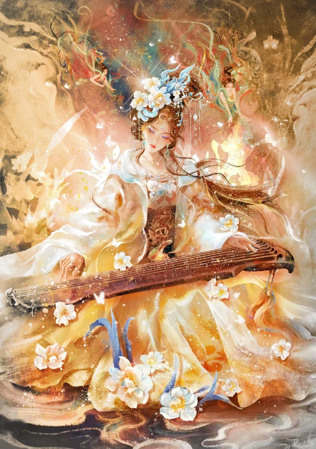 🌺《敦煌·花神》（四）｜雪舟绘