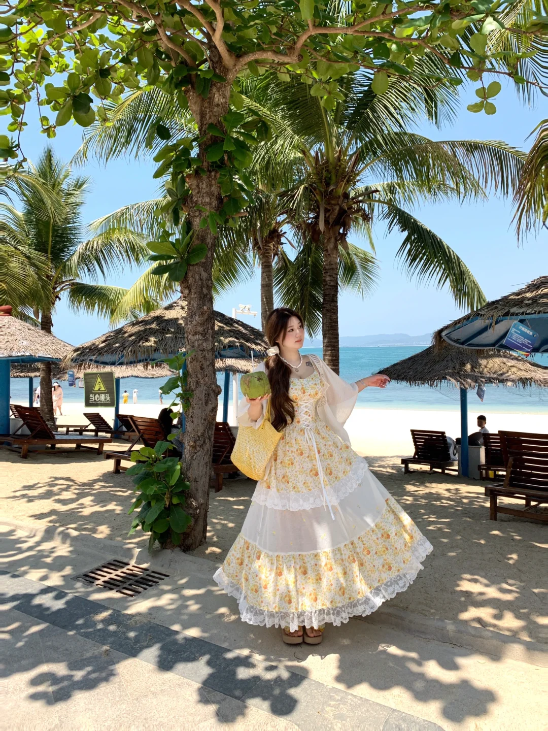 130斤｜海边度假穿搭🏝️小碎花一眼心动