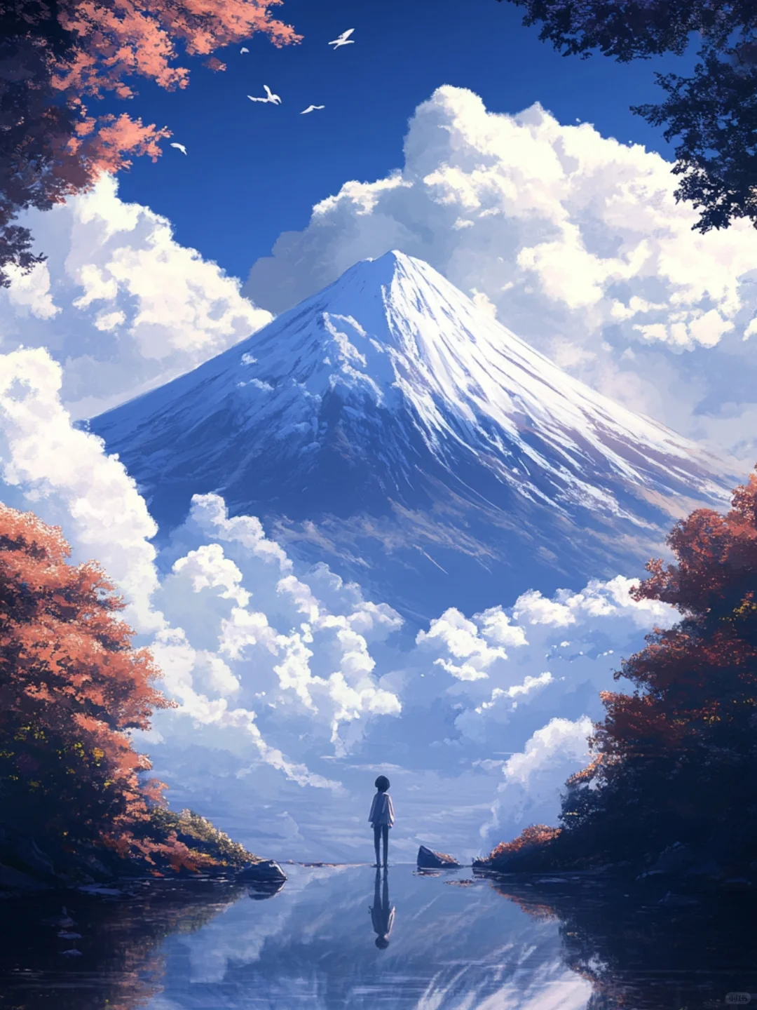 谁还没有富士山的壁纸