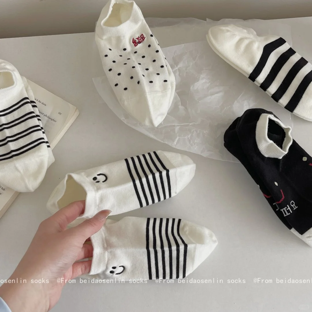 笑脸船袜🧦春季必备