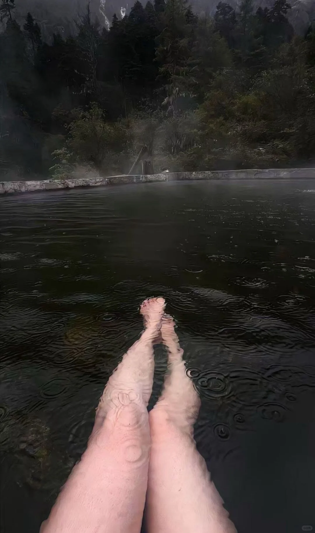 私藏！氛围感拉满的温泉壁纸