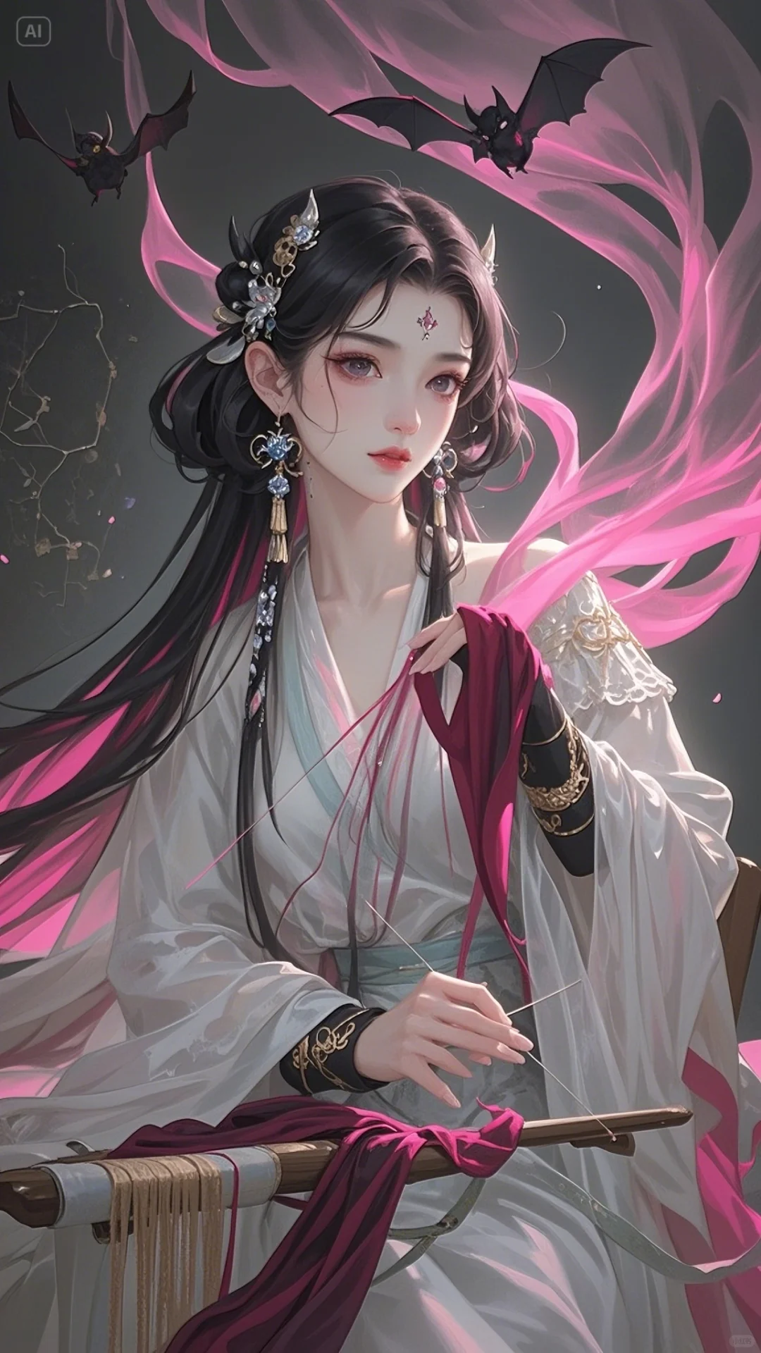 AI女版二十八星宿西方白虎七宿+北方玄武七