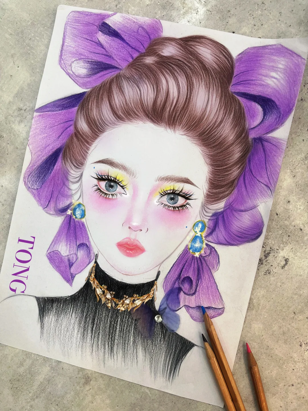 纸上美人图