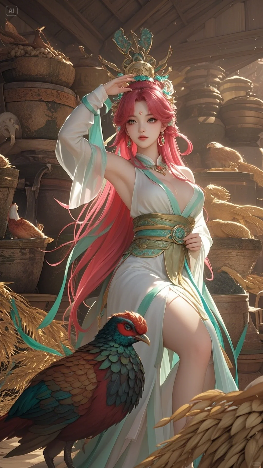 AI女版二十八星宿西方白虎七宿+北方玄武七