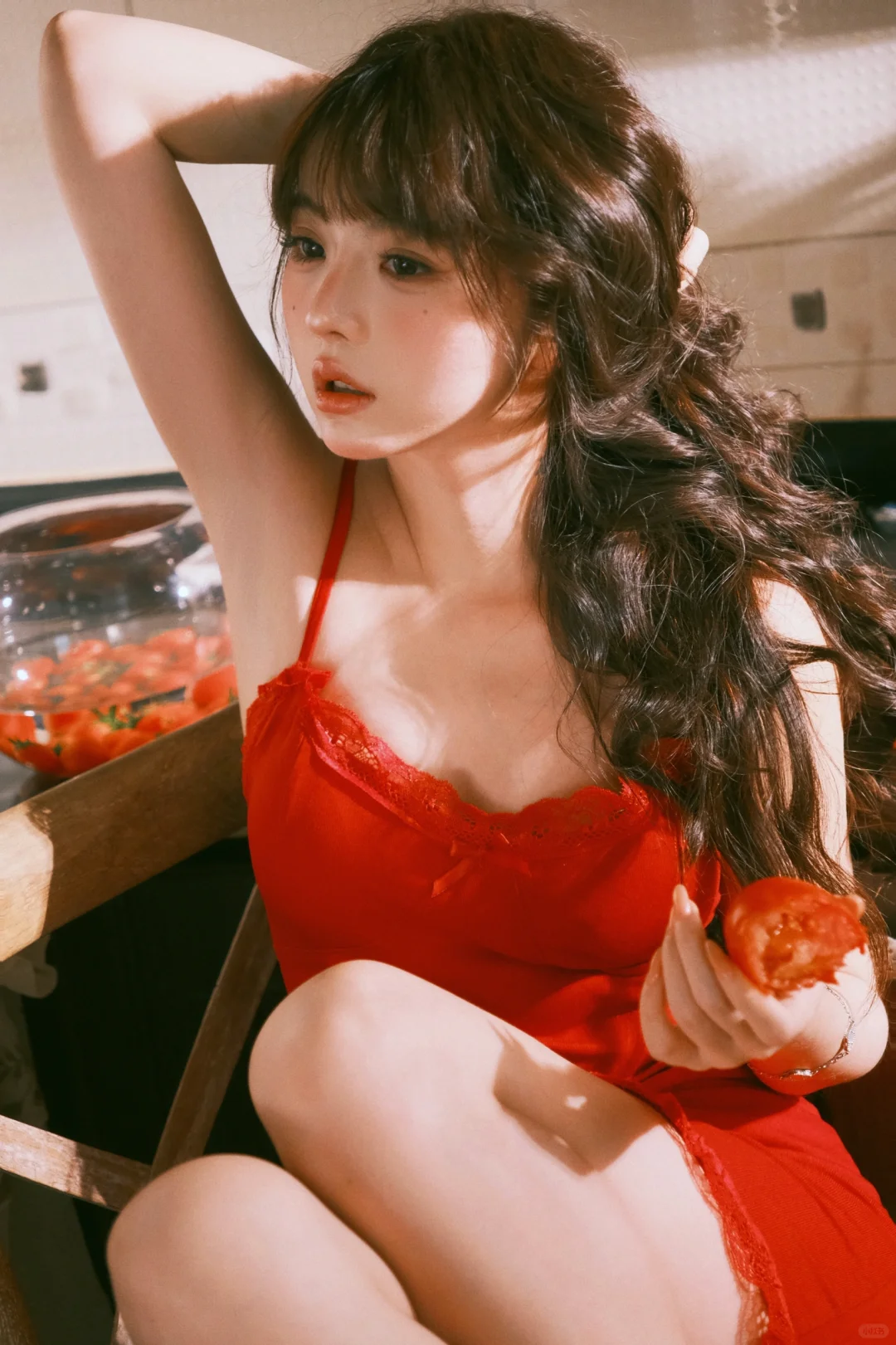 🍅这个西红柿 有一股蕃茄味