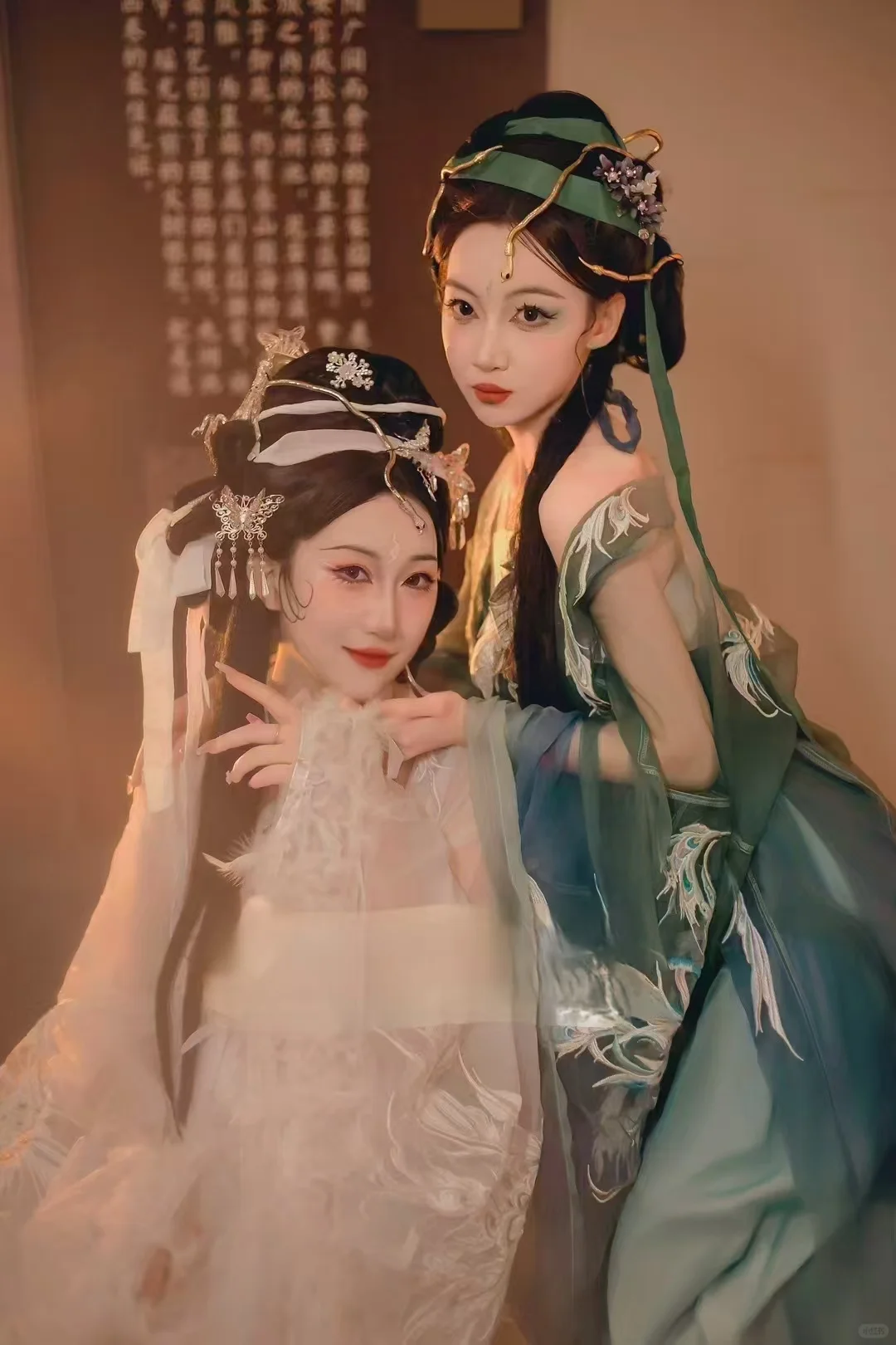 “因缘而起，因念而生”|青蛇汉服妆造🐍