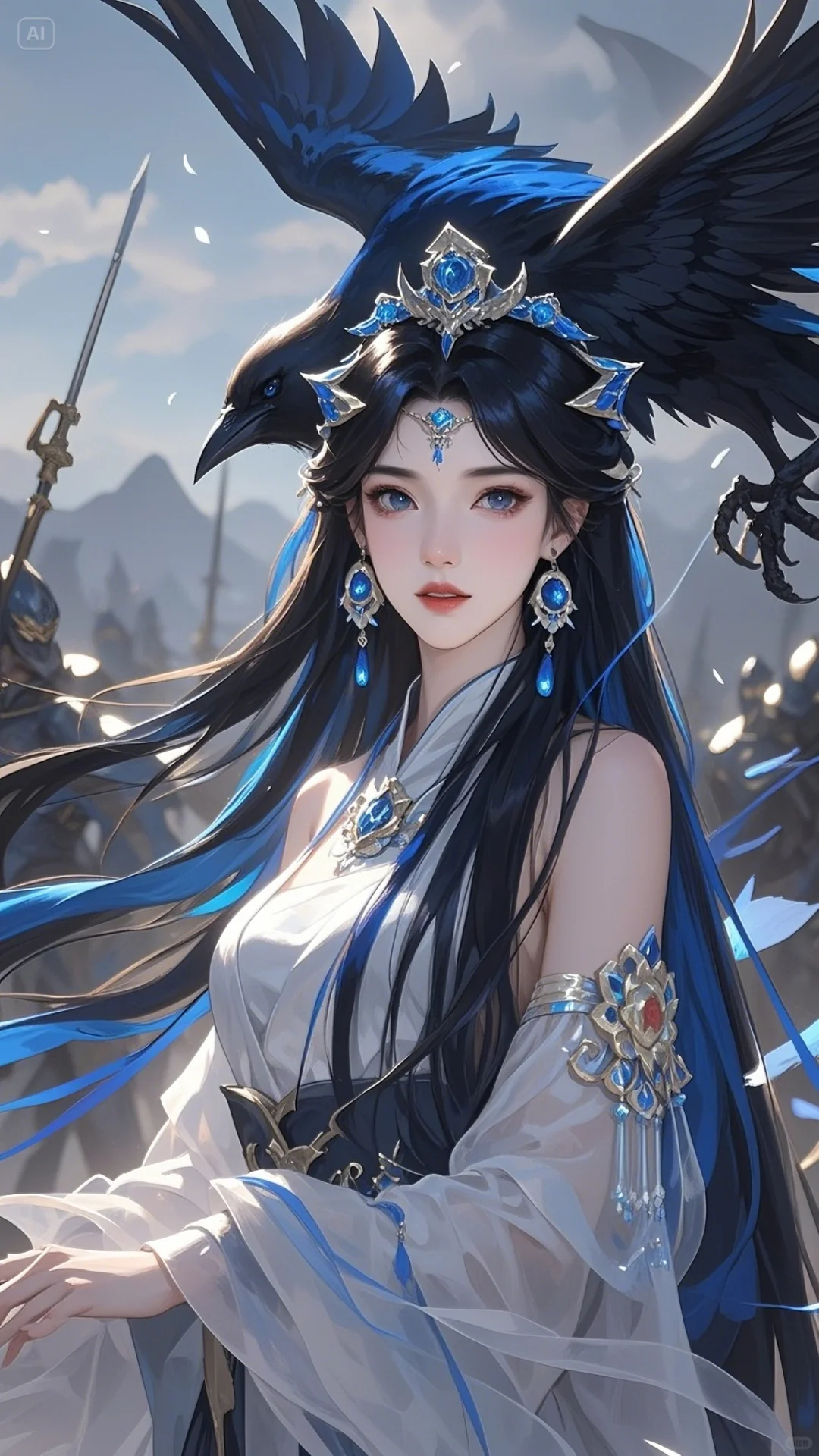 AI女版二十八星宿西方白虎七宿+北方玄武七