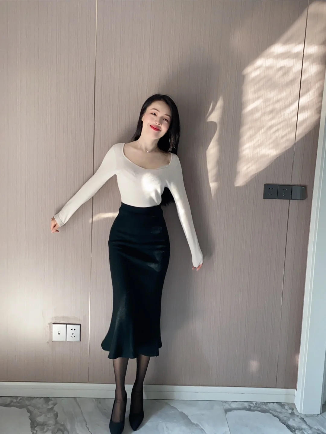 终于长成了小时候羡慕的漂亮阿姨