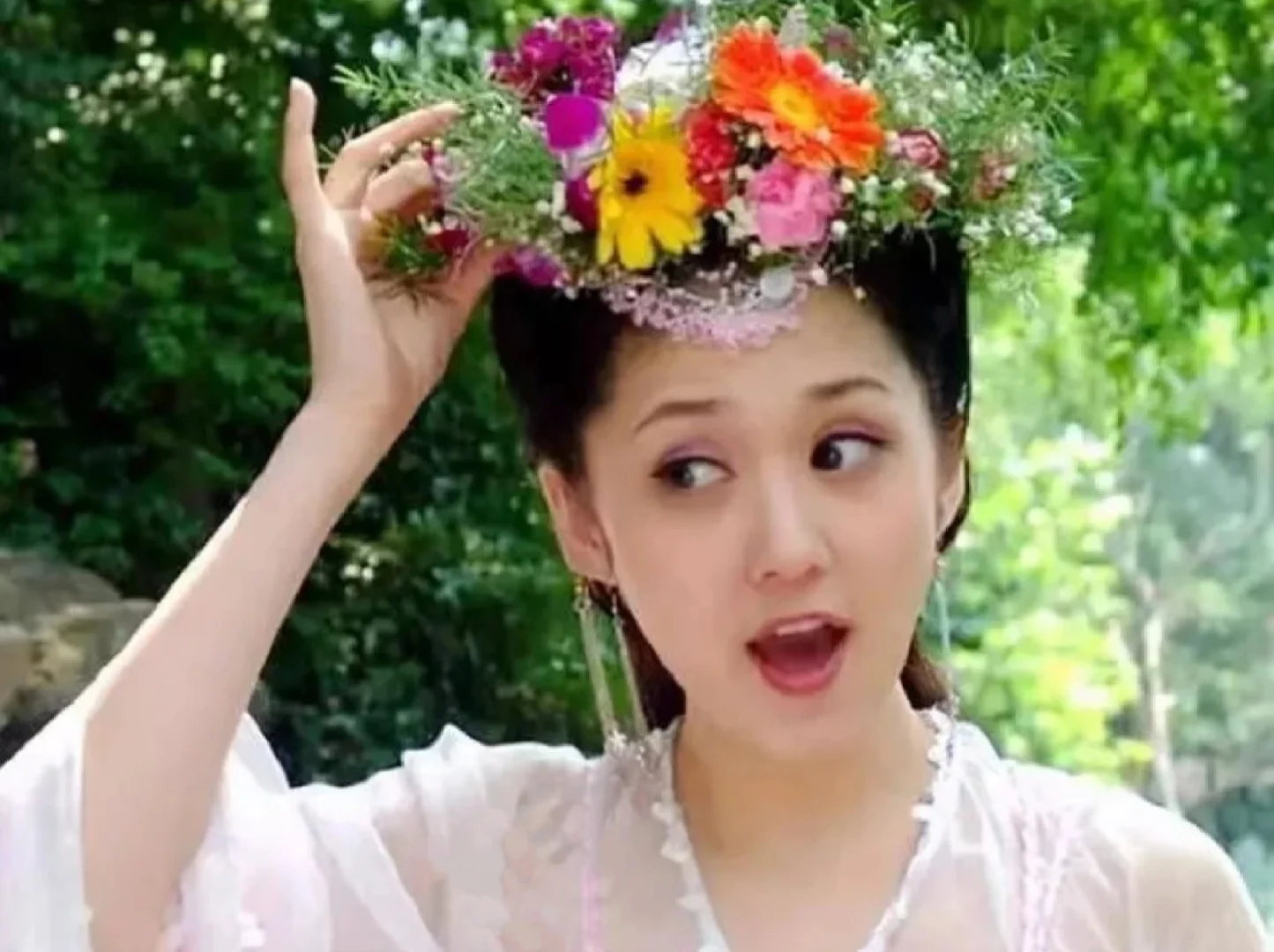 ❗️❗️女明星带花环，你喜欢哪一位❓❓