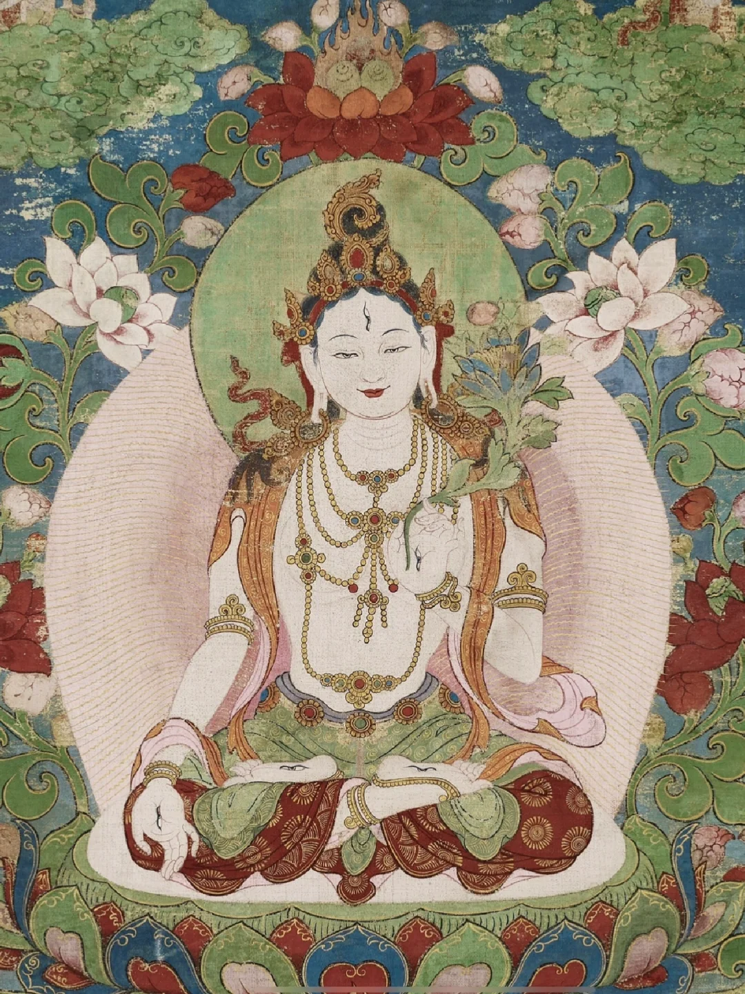 白度母iPad平板高清壁纸
