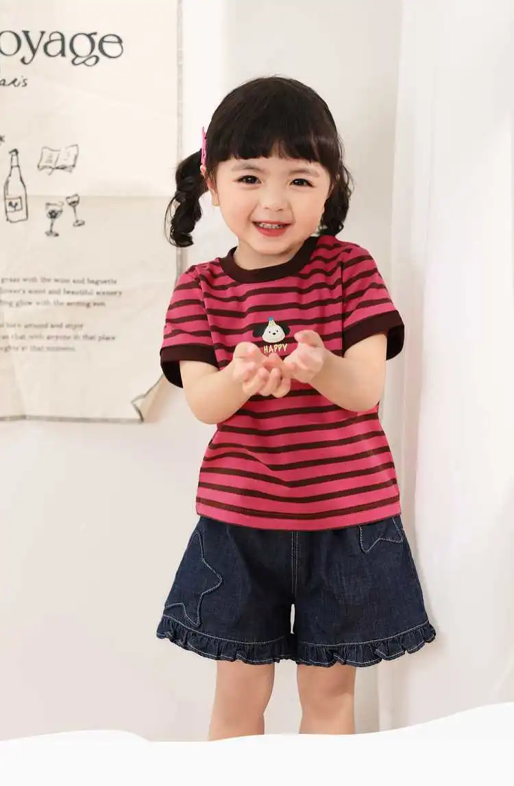 🌱上新啦！小o爸女婴童女宝宝t恤短袖，萌翻夏天！