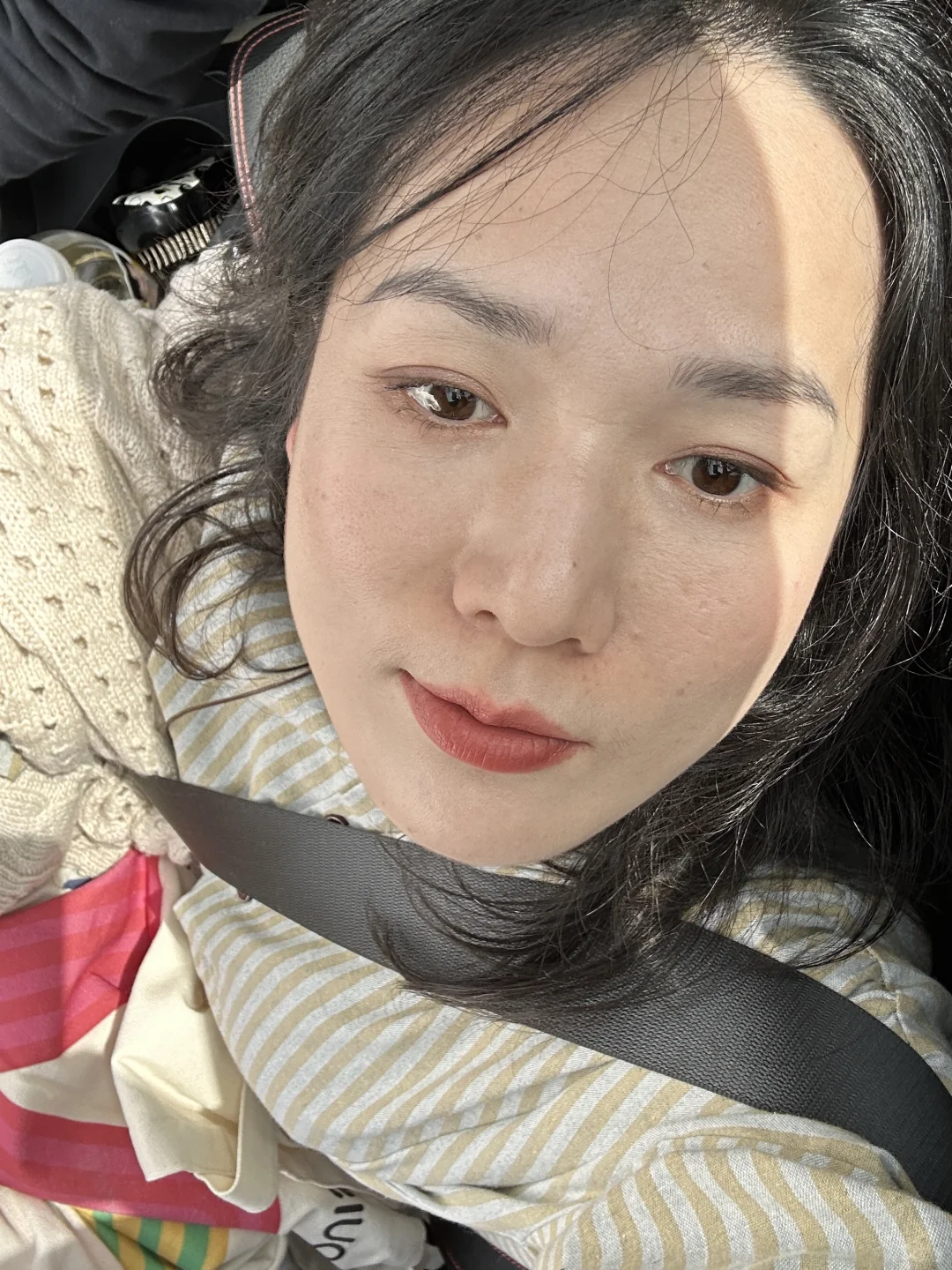 当阳光照上43岁的皱纹，我美的好真实