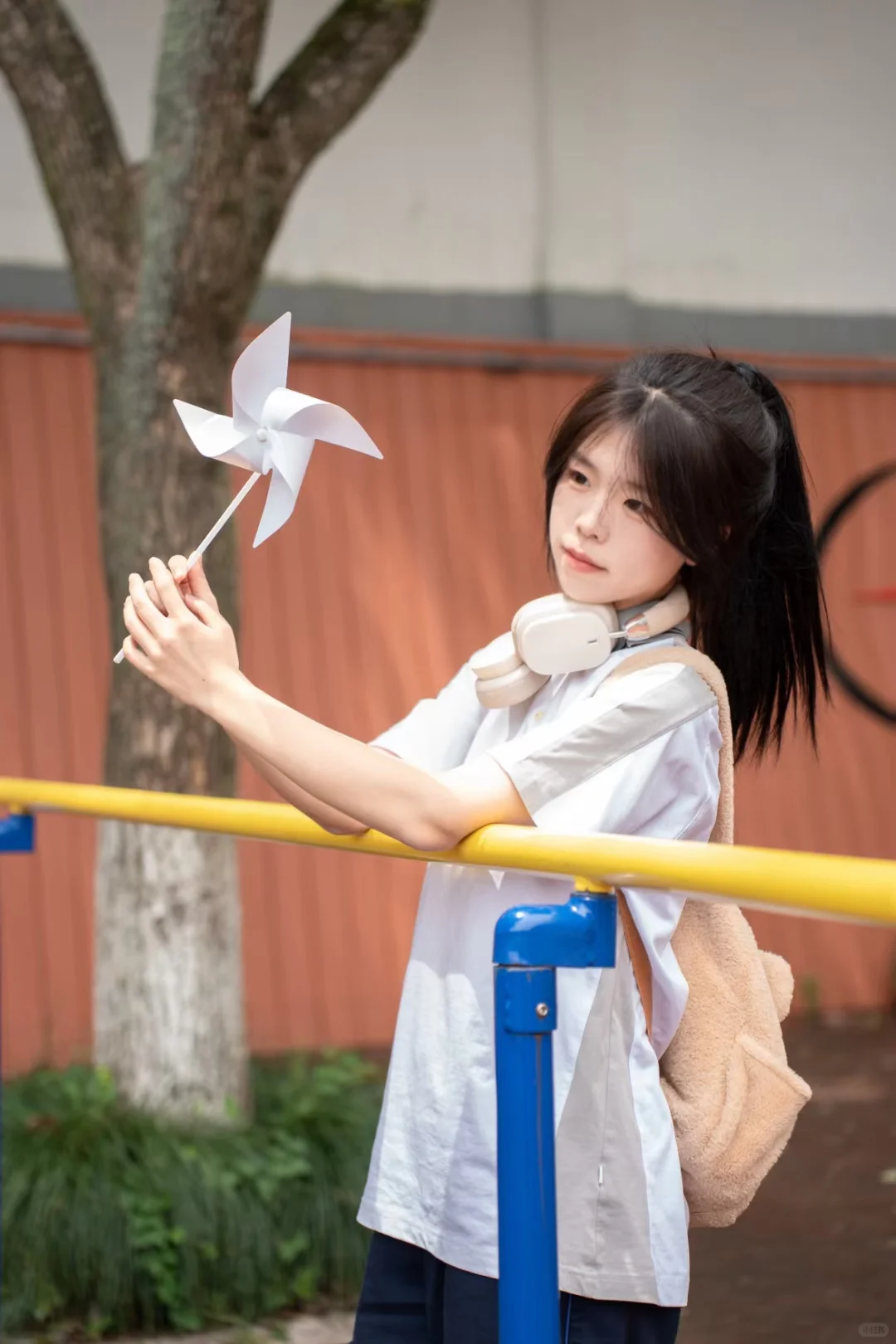高马尾是青春的代表作☀️